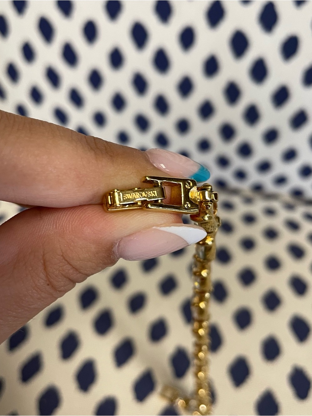 Swarovski Gold Bracelet - Picture 3 of 5